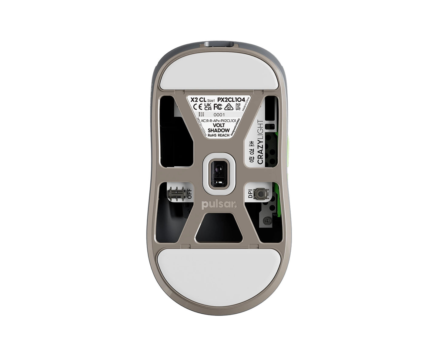 Pulsar X2 Mini CrazyLight - Volt Shadow