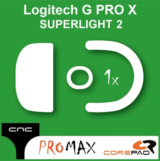 Corepad CNC milled Skatez PRO MAX Logitech G PRO X SUPERLIGHT 2