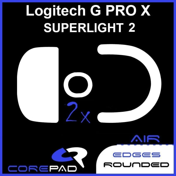 Corepad Skatez AIR Logitech G PRO X SUPERLIGHT 2 Wireless | X2 SUPERSTRIKE