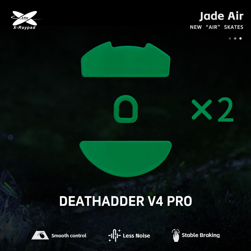 X-Raypad Jade Air Mouse Skates – Razer DeathAdder V4 Pro