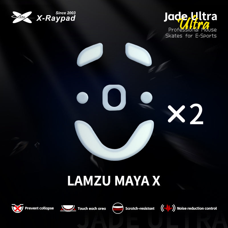 X-Raypad Jade Ultra Series Mouse Skates for LAMZU MAYA X