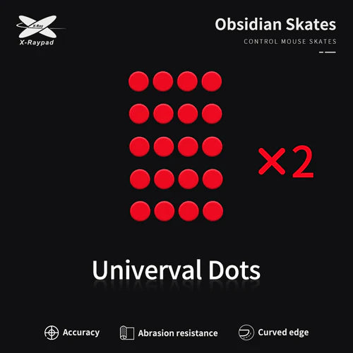 Obsidian Control Skates - DIY Dots