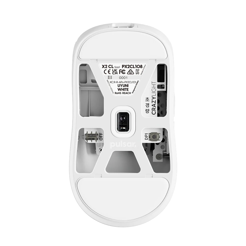 Pulsar X2 Mini CrazyLight - Uyuny White