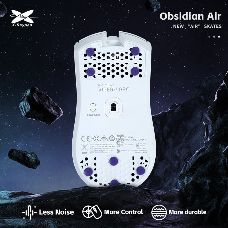 Obsidian Air DIY Mouse Skates – Universal Dots