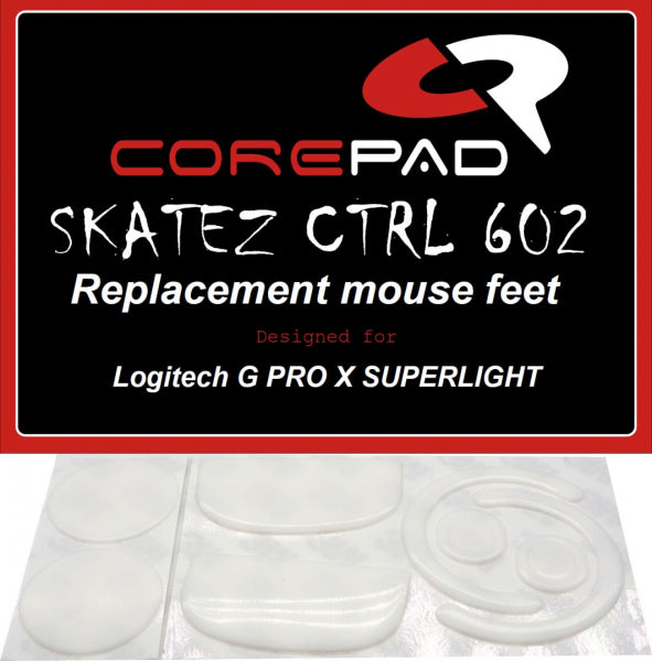 Corepad CTRL Skatez - Logitech G Pro X Superlight Mouse Feet v2 (2 Sets)