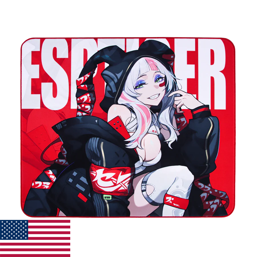 EspTiger PIONEER | Tang Dao | Red Large Gaming Mousepad - Ships from USA