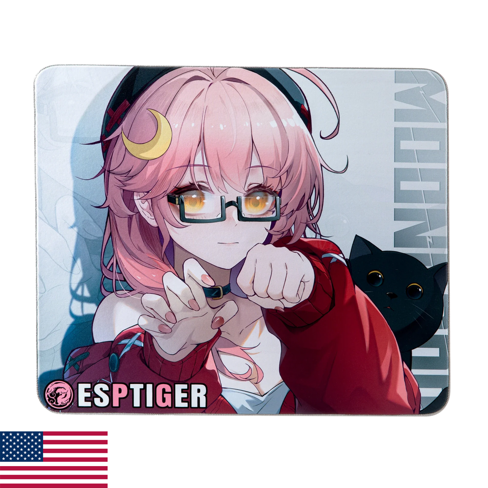 EspTiger Neon V2 - Moondrop Edition Gaming Mousepad - Ships from USA