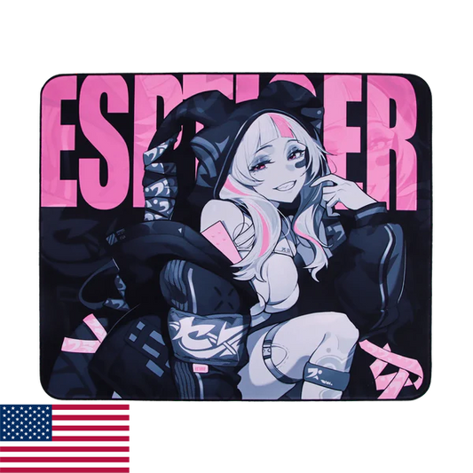 EspTiger PIONEER | Tang Dao | Pink Large Gaming Mousepad - Ships from USA