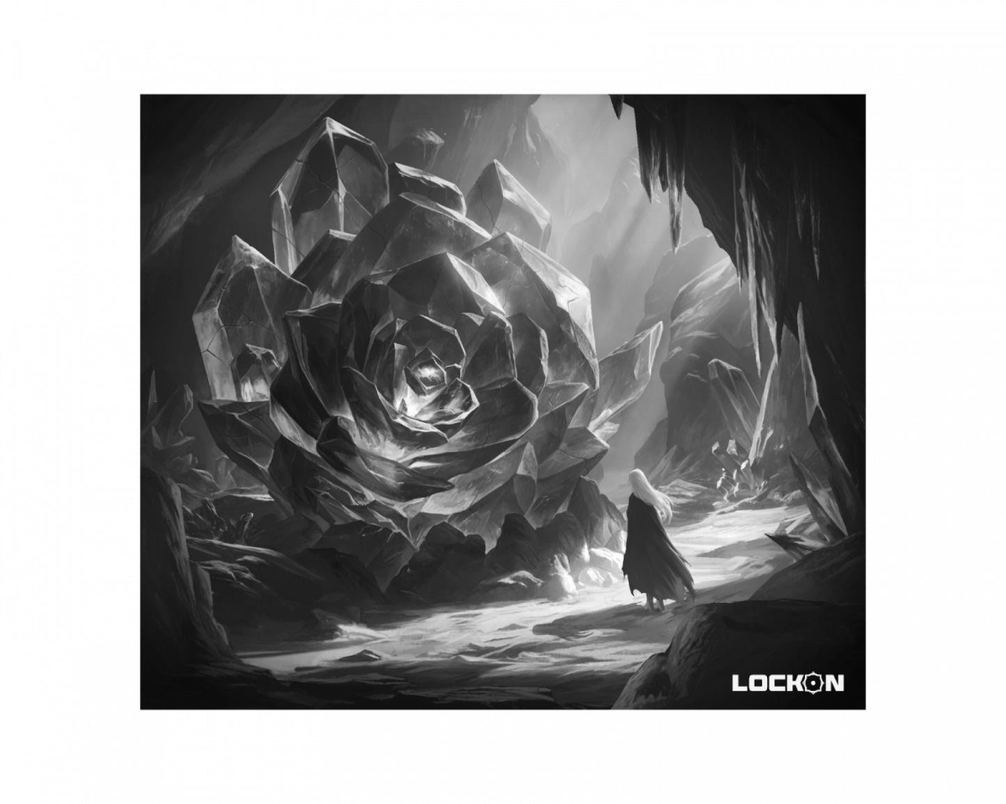 LOCK-ON Odyssey Glass Mousepad - Limited Edition