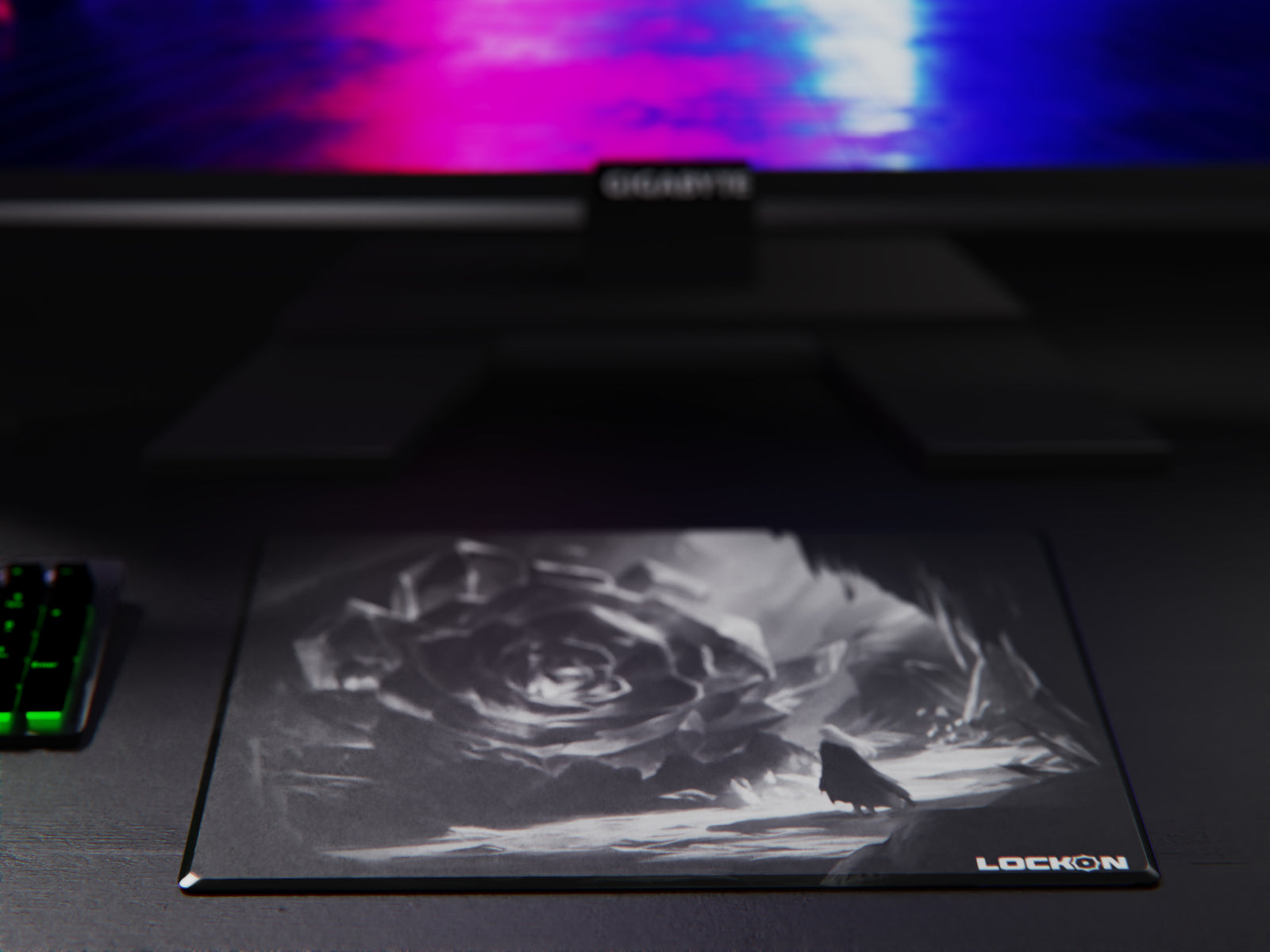 LOCK-ON Odyssey Glass Mousepad - Limited Edition