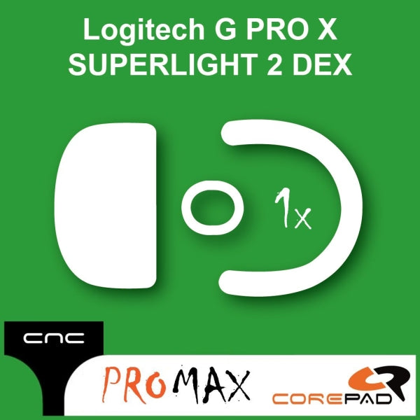 Corepad CNC milled Skatez PRO MAX Logitech G PRO X SUPERLIGHT 2 DEX