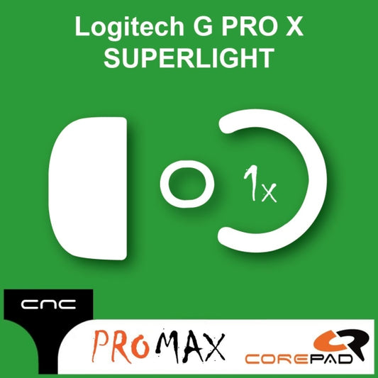 Corepad CNC milled Skatez PRO MAX Logitech G PRO X SUPERLIGHT