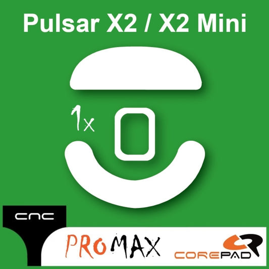 Corepad CNC milled Skatez PRO MAX Pulsar X2 & X2 Mini / Pulsar X2V2 & X2V2 Mini / Pulsar X2A & X2A Mini / Pulsar X2H & X2H Mini