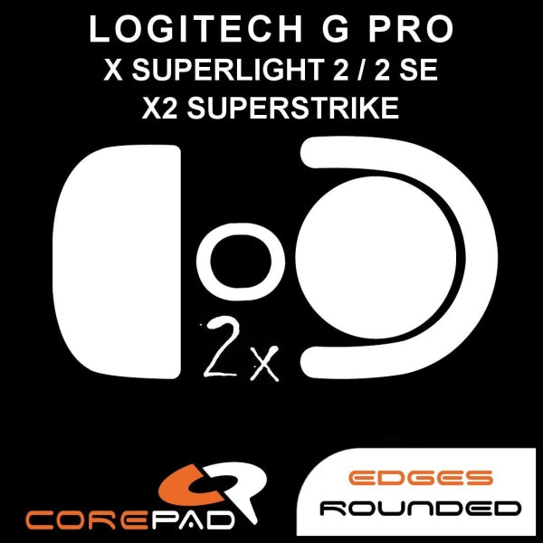 Corepad Skatez PRO Logitech G PRO X SUPERLIGHT 2 Wireless | X2 SUPERSTRIKE