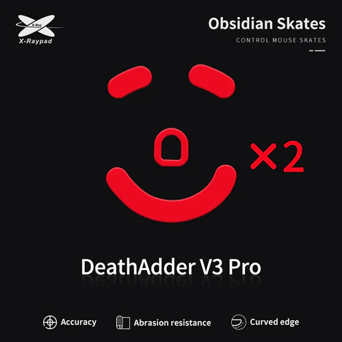 Obsidian Control Skates - Razer Deathadder V3 PRO
