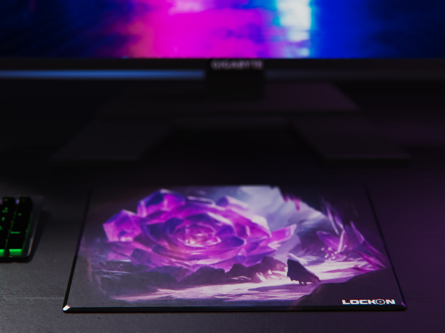 LOCK-ON Odyssey Glass Mousepad - Limited Edition