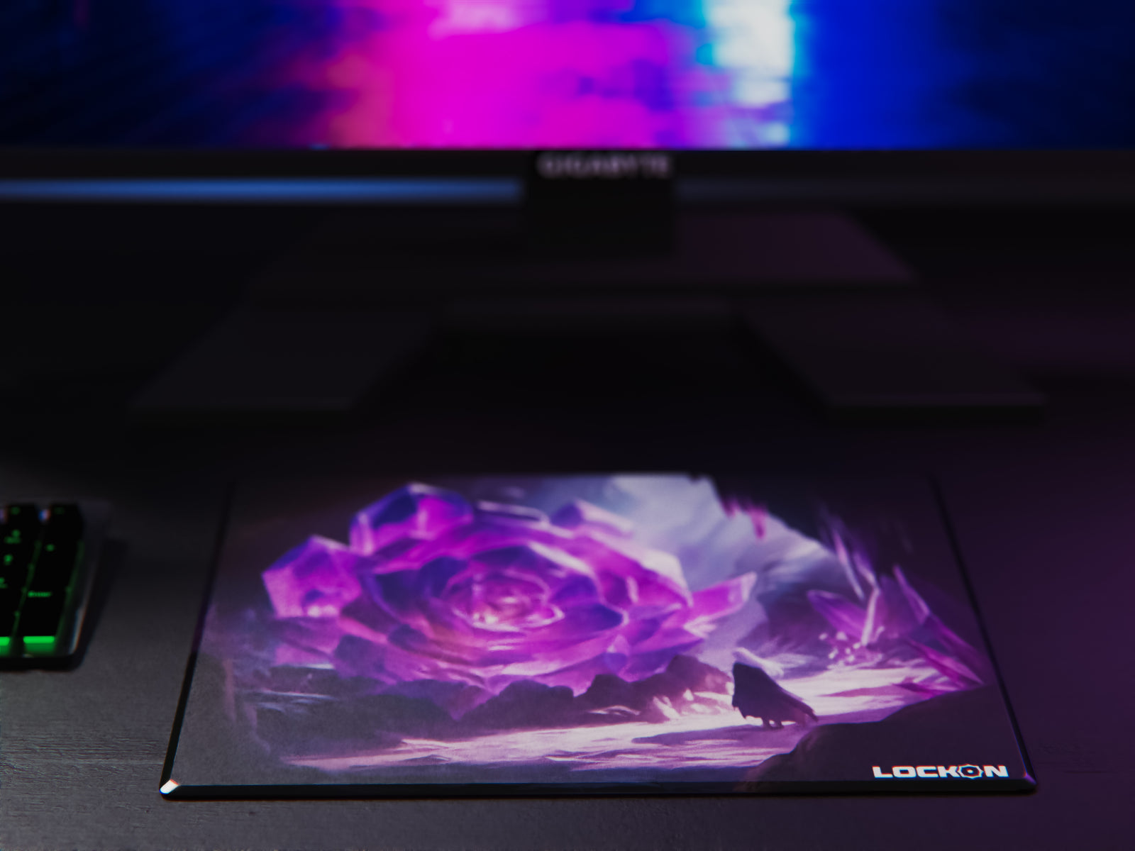 LOCK-ON Odyssey Glass Mousepad - Limited Edition