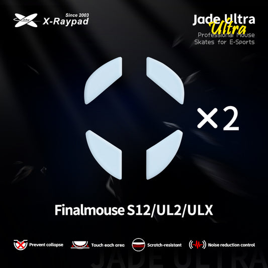 X-Raypad Jade Ultra Series Mouse Skates for Finalmouse S12/UL2/ULX