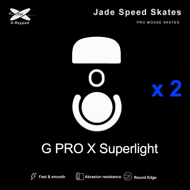 Xraypad Jade Speed Skates For G Pro X Superlight