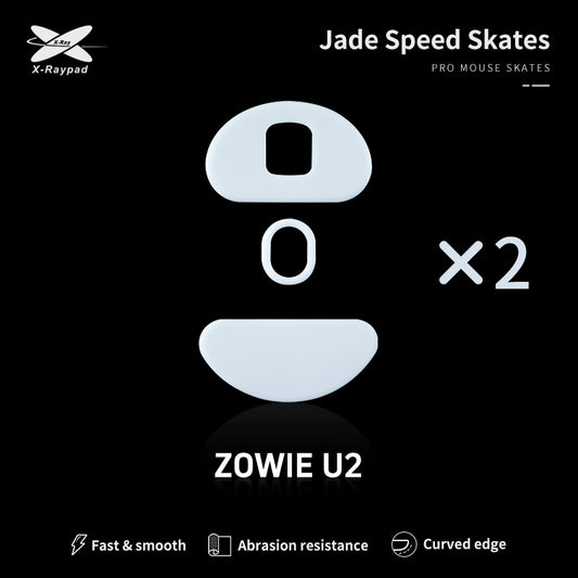 Jade Skates for ZOWIE U2 Wireless Mouse