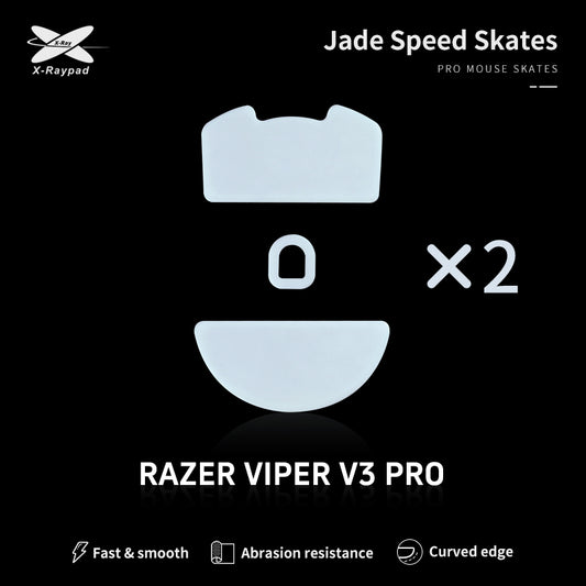 Xraypad Jade mouse skates for Razer Viper V3 PRO