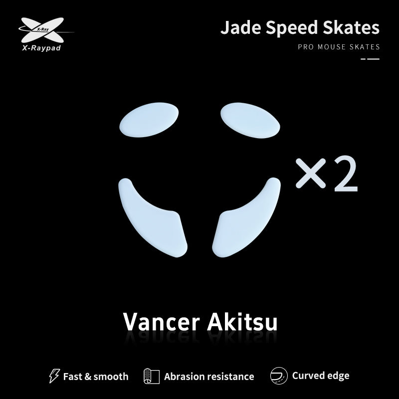 X-Raypad Jade mouse skates for Vancer x Arbiter Studio Akitsu