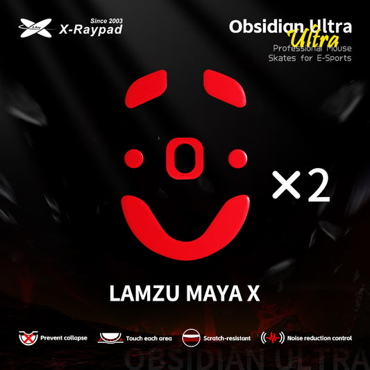 X-Raypad Obsidian Ultra Series Mouse Skates for LAMZU MAYA X