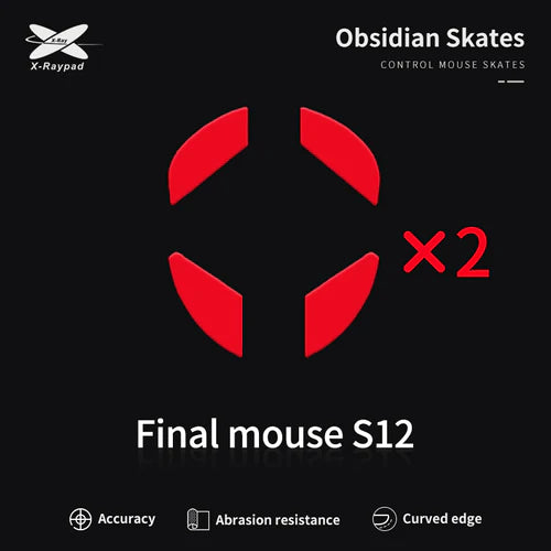Obsidian Control Skates - Ultralight 2 / Starlight 12