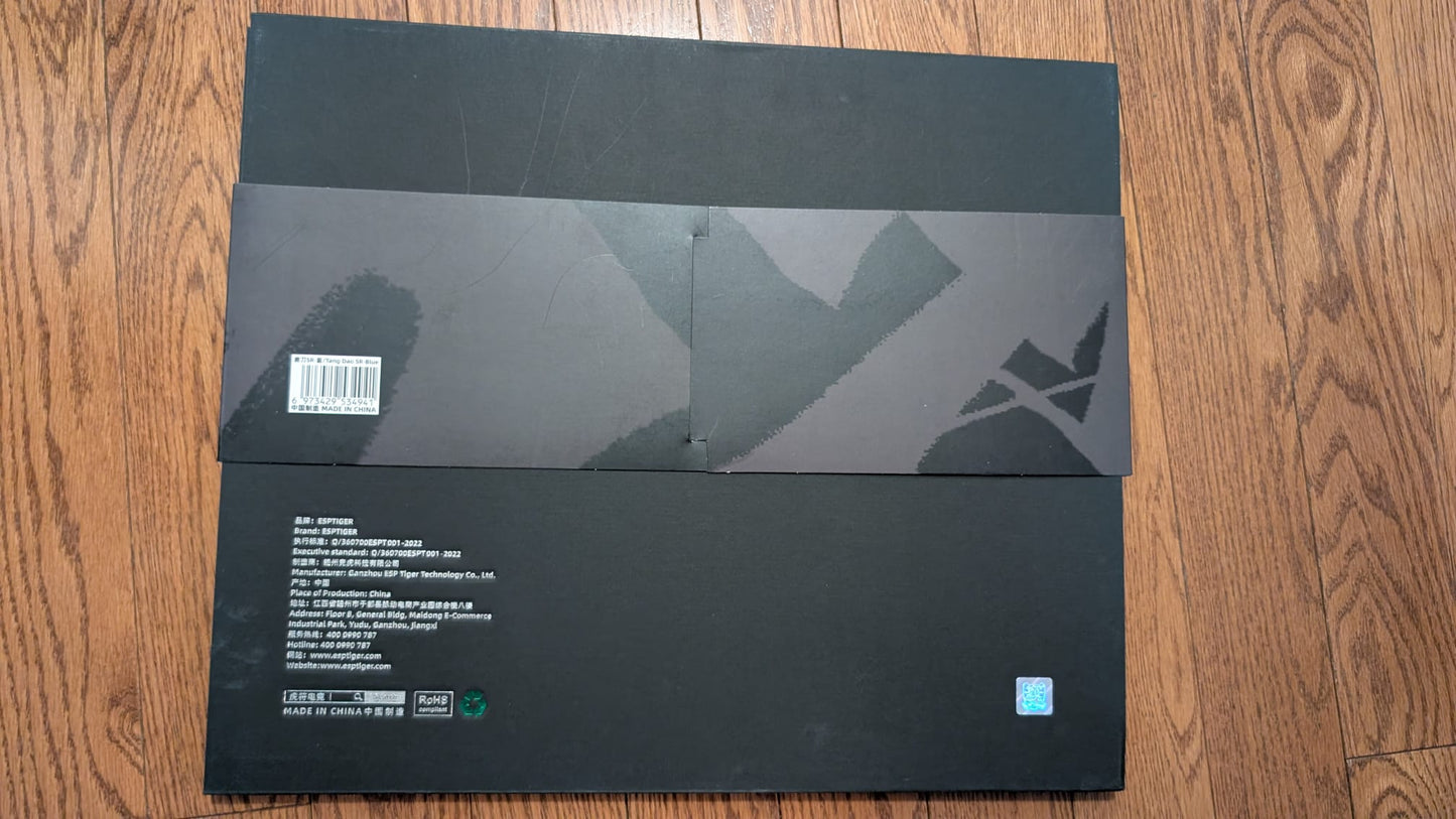 Tang Dao SR - Gaming Mousepad Blue (Open Box)