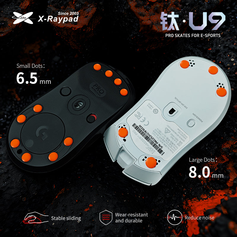 X-Raypad Titanium U9 Dot Skates