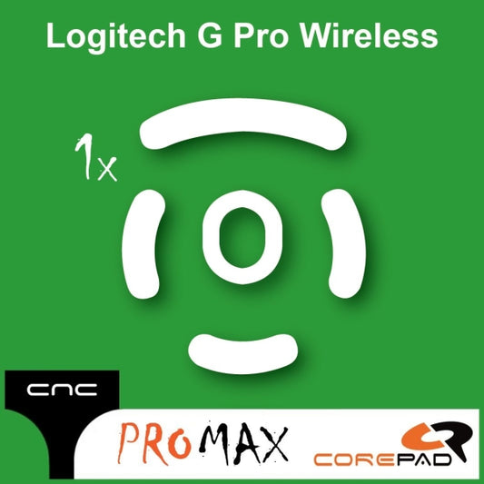 Corepad CNC milled Skatez PRO MAX Logitech G PRO Wireless / Logitech G PRO 2 Lightspeed