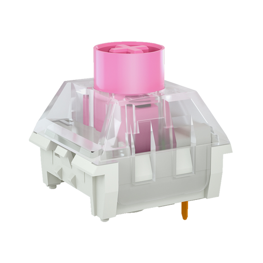 Kailh BOX Silent Pink - Plate Mount - Linear - 10 Pack (Kailh)