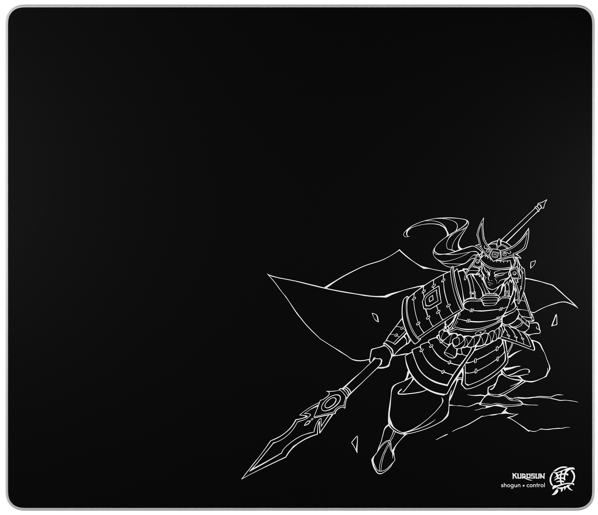 Kurosun Shogun XL(560×480×4) Kurosun Shogun Gaming Mousepad Black XL 560 x 480mm - 製品
