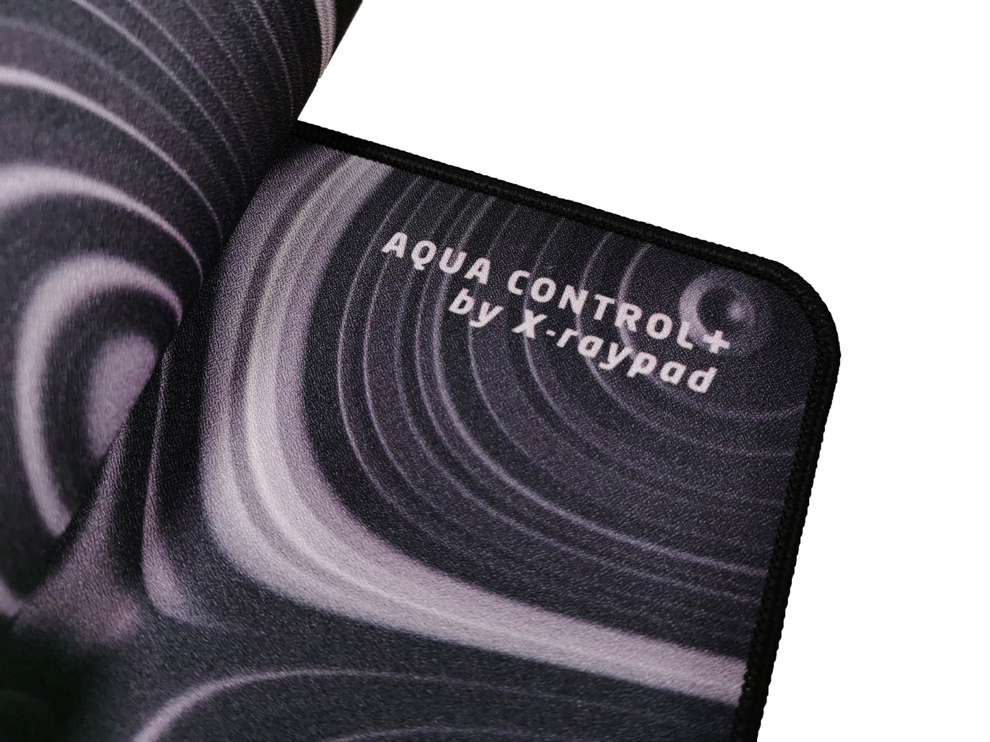 X-Raypad Aqua Control Plus Gaming Mouse Pad - Black and Grey Strata