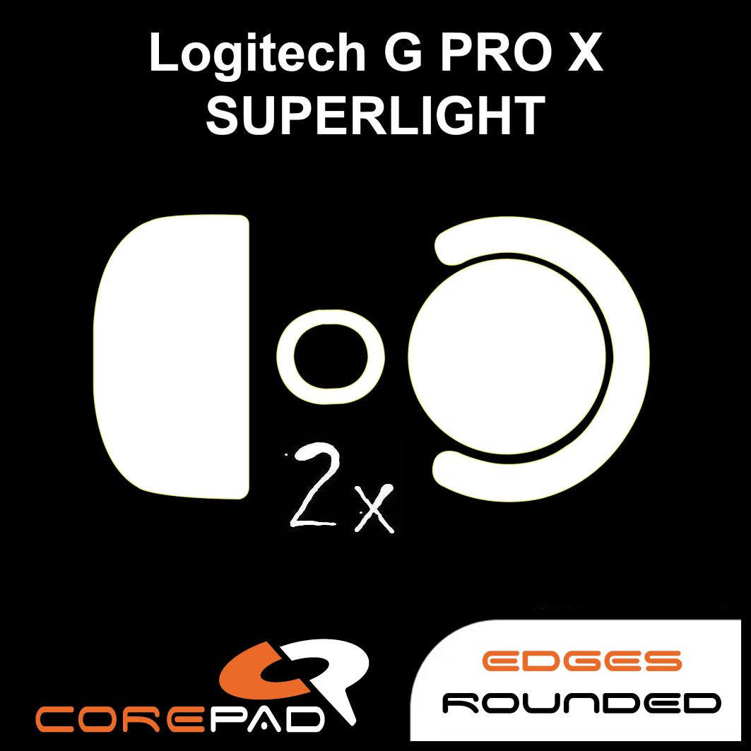 Corepad Skatez - Logitech G Pro X Superlight Mouse Feet v2 (2 Sets)