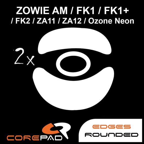 Corepad Skatez - Zowie AM / FK1 / FK1+ / FK2 / S1 / S2 / ZA11 / ZA12 / Ozone Neon / Neon M10 / Ducky Feather (2 sets)
